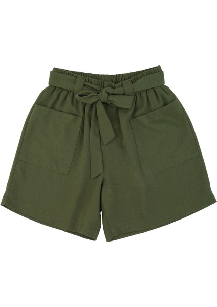 Kız Çocuk Yama Cepli Şort BK23YK14212 indirimleri