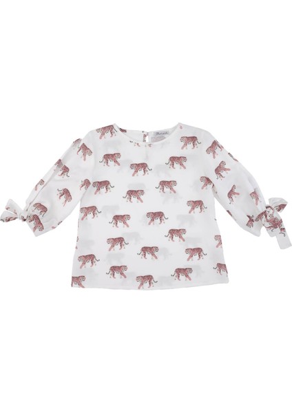 Kız Çocuk Kolu Yırtmaçlı Bluz indirimleri