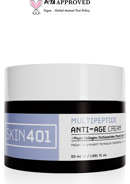 SKIN401 Multipeptit Bakuchiol Krem 50 ml