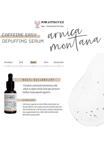 % 5 Kafein Göz Altı Serum 30ml