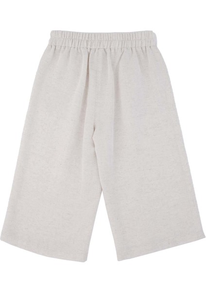 Kız Çocuk Keten Karışımlı Pantolon BB23YK12105 modelleri