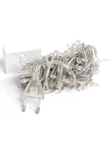 9 mt Şeffaf Kablo LED Işık - Aydınlatma - Günışığı