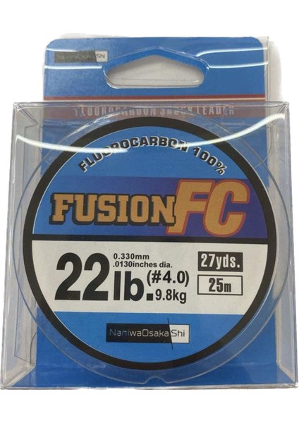 Fusion %100FLUOROCARBON Shockleader 25 Metre