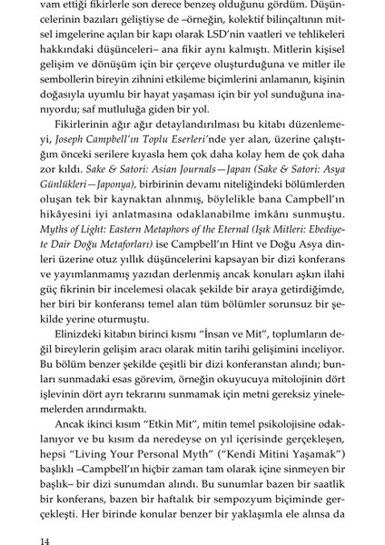 Saf Mutluluk - Joseph Campbell