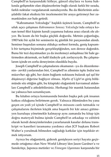 Saf Mutluluk - Joseph Campbell