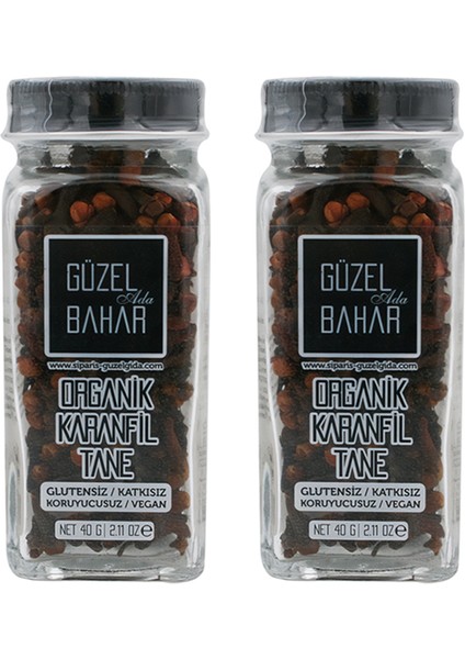 Güzel Ada Gıda organik Karanfil Tane 2 x 40 gr