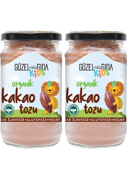 Güzel Ada Gıda Kids Organik Kakao Tozu 2X150 gr