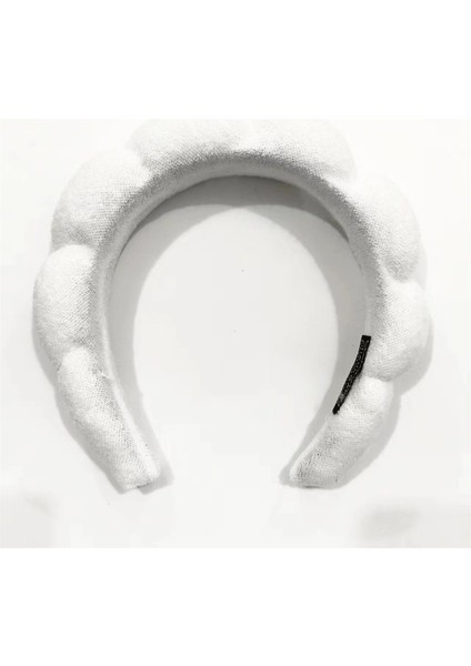 Yüksek Kafatası Üst Bulut Kafa Bandı Büküm Sünger Saç Bandı Havlu Kumaş Büküm Baş Tokası (Yurt Dışından)