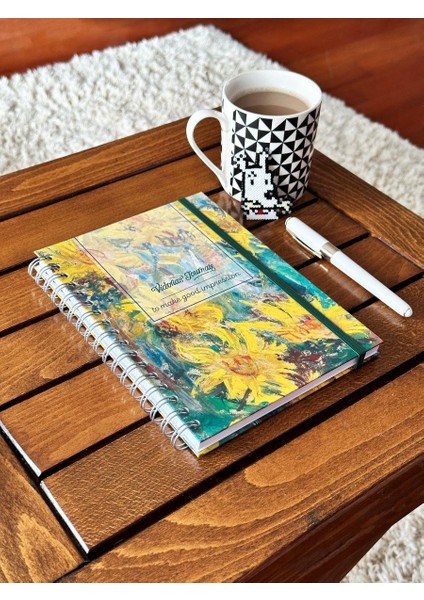 Spiralli Defter Sert Kapak 192 Sayfa 96 Yaprak 17X24 cm 90GR. Kareli