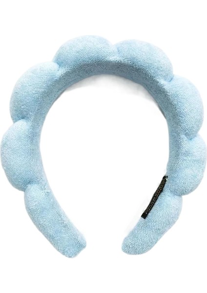 Yüksek Kafatası Üst Bulut Kafa Bandı Büküm Sünger Saç Bandı Havlu Kumaş Büküm Baş Tokası (Yurt Dışından)