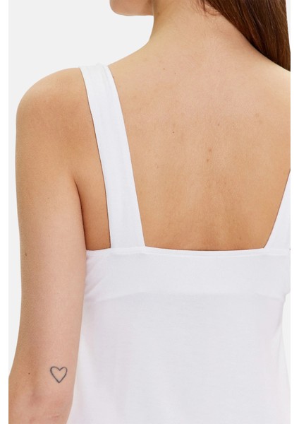 Regular Fit V Yaka Göğüs Dekolteli Uzun Elbise Bayan Elbise 262729 3R314 00010