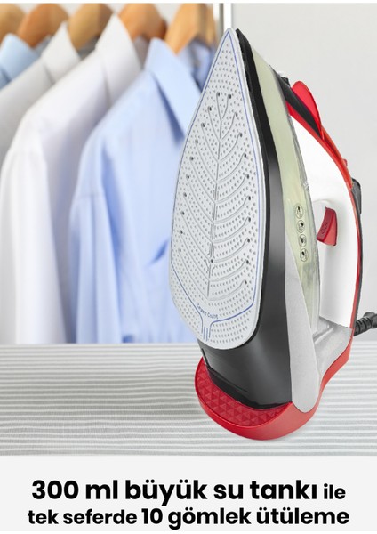 Twist 2600 Watt Seramik Tabanlı 160 gr Etkili Şok Buharlı Ütü indirimleri