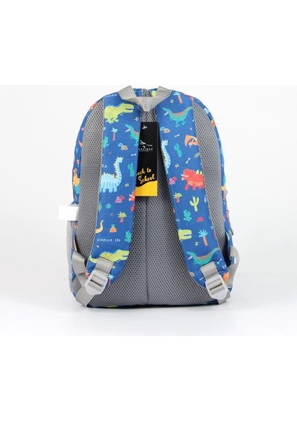 Üçlü Okul Çanta Seti Dinozor Mavi PLCAN2079 303 fırsatları