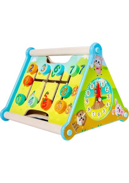 Yeni Yürümeye Başlayan Çocuk Aktivite Küpü Okul Öncesi Eğitim Öğrenme Oyuncakları Montessori Ahşap (Yurt Dışından) fırsatları