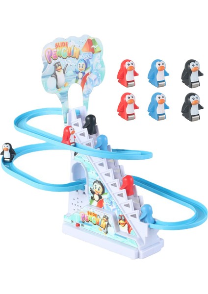 Penguen Tırmanma Oyuncakları Penguen Merdiven Toddler Için Oyuncak Günü Hediyeleri (Yurt Dışından)