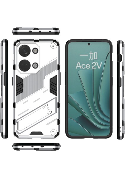 Gzplz-Oneplus Ace 2V Için Punk Pc + Tpu Telefon Kılıfı (Yurt Dışından) modelleri