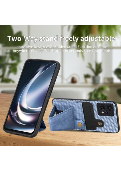 Gzplz-Oneplus Nord Ce 2 Lite 5g Için Karbon Fiber Cüzdan Telefon Kılıfı (Yurt Dışından) indirimleri