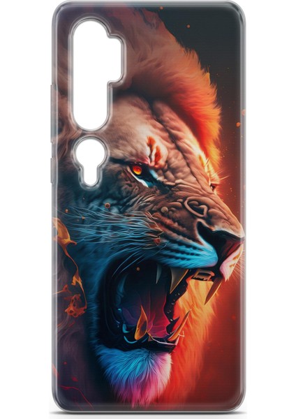 Xiaomi Mi Note 10 Pro Uyumlu Kılıf Hd Baskılı Kılıf - Aslan Kral fiyatları