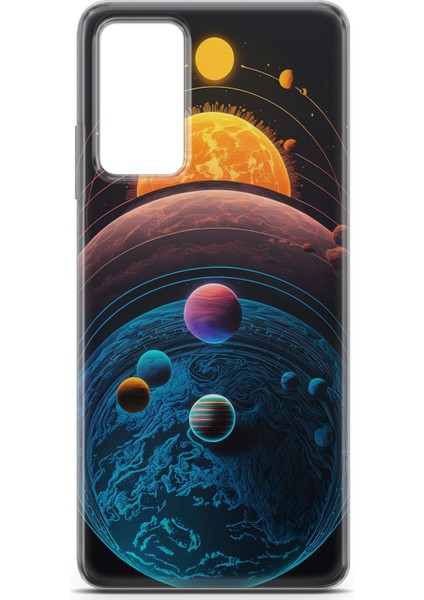 Xiaomi Redmi Note 11 Pro Uyumlu Kılıf Hd Baskılı Kılıf - Güneş Sistemi fiyatları