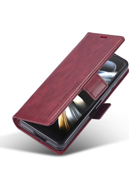 Hongshou-Samsung Galaxy Z Fold5 Için Rfıd Deri Telefon Kılıfı (Yurt Dışından) fırsatları