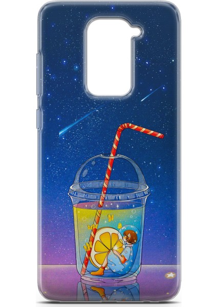 Xiaomi Redmi Note 9 Uyumlu Kılıf Hd Baskılı Kılıf - Cool Lime