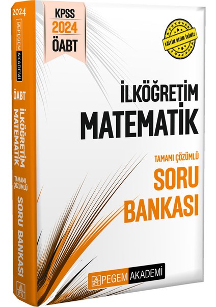 KPSS 2024 ÖABT İlköğretim Matematik Soru Bankası