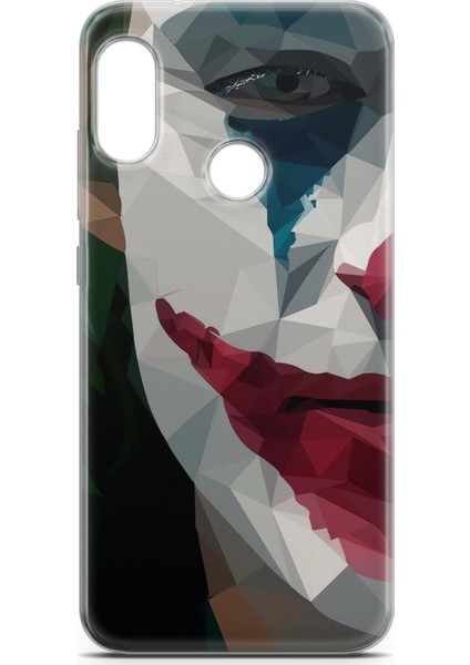 Xiaomi Mi A2 Lite Uyumlu Kılıf Hd Baskılı Kılıf - Joker