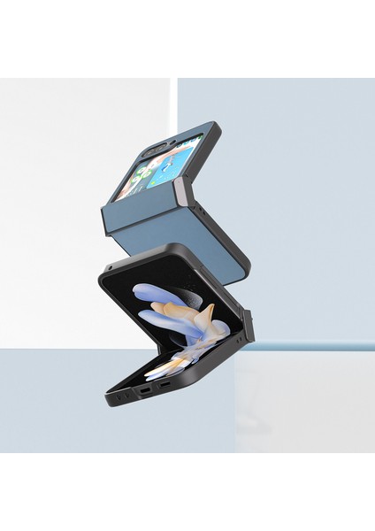 Hongshou-Samsung Galaxy Z Flip5 Için Abe Haze Texture Pu Kılıf (Yurt Dışından) indirimleri