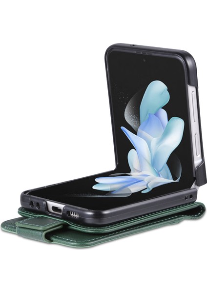 Hongshou-Samsung Galaxy Z Flip5 5g Için Azns Buzağı Dokulu Kılıf (Yurt Dışından) fırsatları