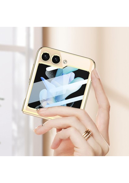 Hongshou-Samsung Galaxy Z Flip5 Için Gkk Elektrokaplama Telefon Kılıfı (Yurt Dışından) fiyatları