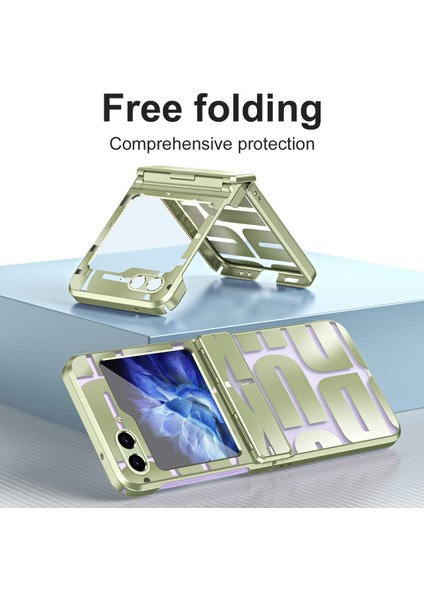 Hongshou-Samsung Galaxy Z Flip5 5g Için Elektrokaplama Katlanır Kılıf (Yurt Dışından) fiyatları