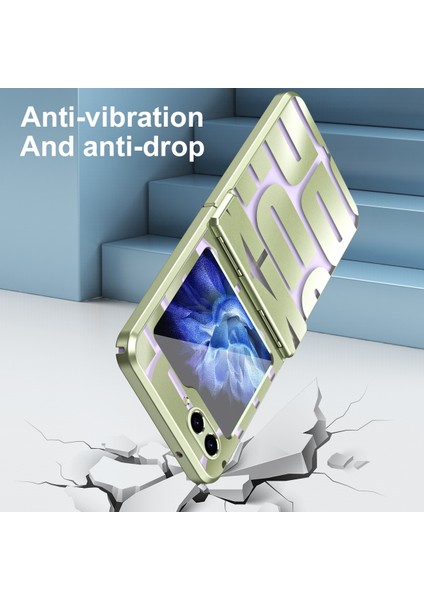 Hongshou-Samsung Galaxy Z Flip5 5g Için Elektrokaplama Katlanır Kılıf (Yurt Dışından) fırsatları