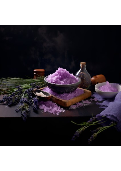 Manikür & Pedikür Ve Peeling Tuzu - Lavanta 500gr