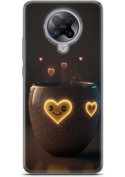 Xiaomi Poco F2 Pro Uyumlu Kılıf Hd Baskılı Kılıf - Aşk Yuvası