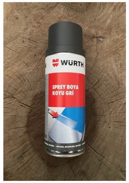 Wrt Koyu Gri Tampon Boyası Sprey Oto Boyası Antrasit Gri 400 ml