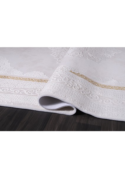 Milenyum 5936A Sarı Akrilik Makine Halısı modelleri