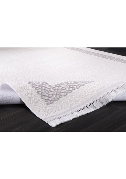 Milenyum 5932A Gri Akrilik Makine Halısı