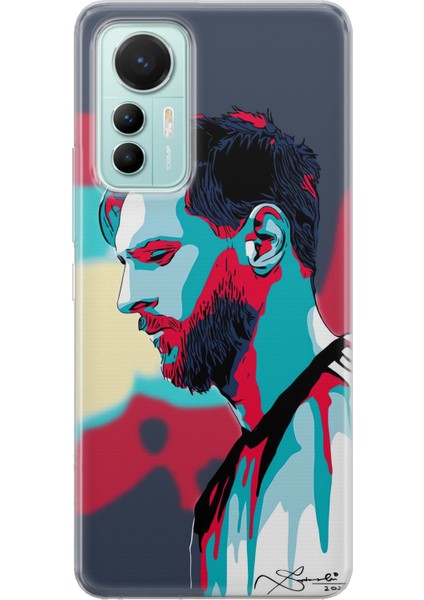 Xiaomi Mi 12 Lite Uyumlu Kılıf Hd Baskılı Kılıf - Messi V2