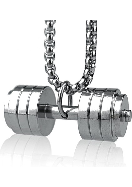 Paslanmaz Çelik Kolye - Gümüş (Yurt Dışından)