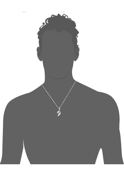 2 Parça Paslanmaz Çelik Çift Kolye Taklidi Seni Seviyorum Kalp Bulmaca Zinciri ile Eşleşen Kolye (Yurt Dışından) fırsatları