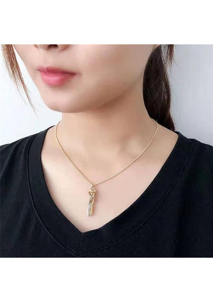 Çift Sarılma Kolye Kolye Aşıklar Birlikte Sonsuza Kadar Metal Kaplama Aşk Tarzı Kolye, Bm, 45 cm (Yurt Dışından) fiyatları