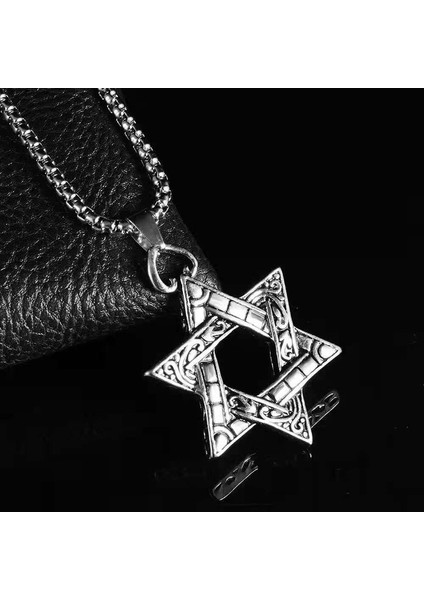 Yıldız Uçlu Kolye - Gümüş (Yurt Dışından) modelleri