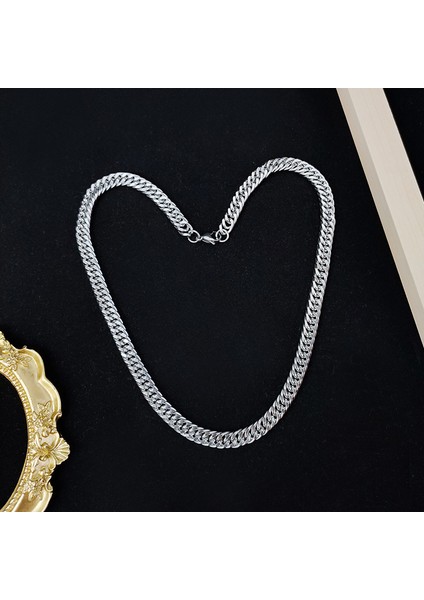 Çift Katmanlı Kolye - Gümüş (Yurt Dışından) fiyatları