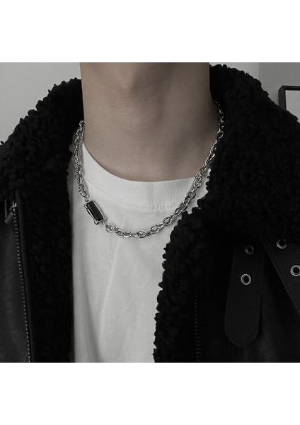 Çelik Kolye - Gümüş (Yurt Dışından) modelleri