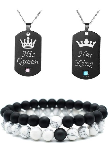 Erkek Arkadaşı Kız Arkadaşı Için Sevgililer Günü Hediyeleri Manyetik Eşleştirme Kolye Çiftler Kalp Kolye Kolye Kadın Erkek Için Bilezikler (Yurt Dışından)