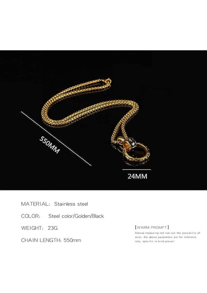 Çapraz Ebedi Yüzük Kolye Kolye Paslanmaz Çelik Kolye Kolye Erkekler Kadınlar Için En Iyi Arkadaşı Kolyeler (Yurt Dışından) modelleri