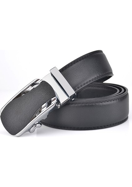 Erkek Otomatik Toka Kemer - Siyah (Yurt Dışından)