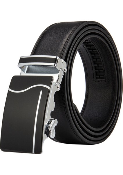 Erkek Otomatik Toka Kemer - Siyah (Yurt Dışından)
