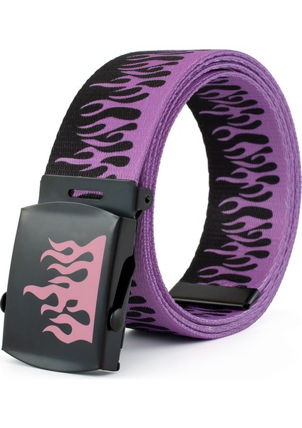 Erkek Otomatik Toka Kemer - Pembe (Yurt Dışından)