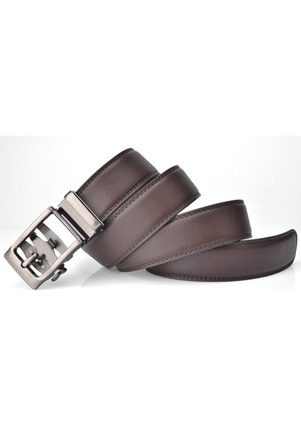 Erkek Otomatik Toka Kemer - Kahverengi (Yurt Dışından) fiyatları